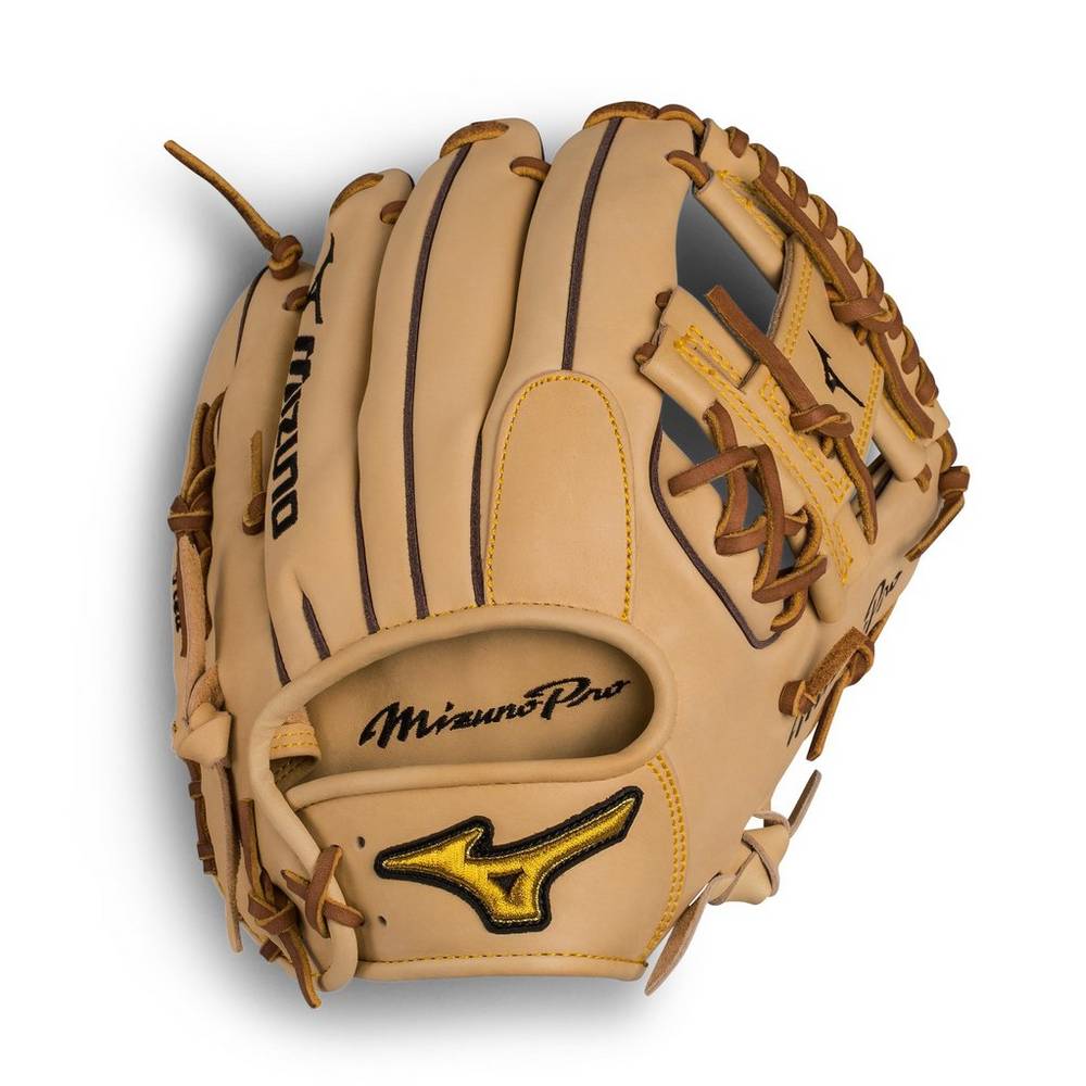 Mens Mizuno Pro Infield 11.75" - Deep Pocket Baseball Gloves Brown Philippines (UFTWJZ362)